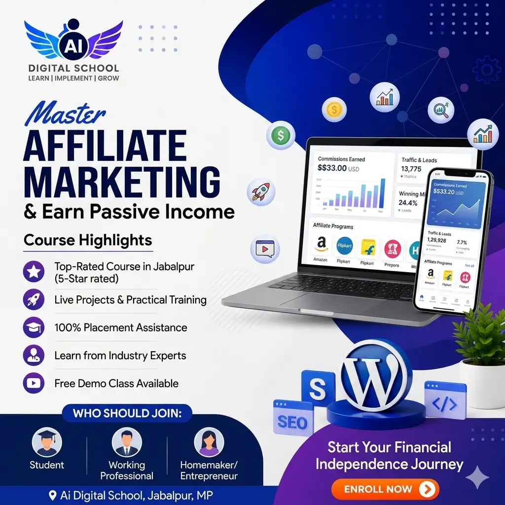 Affiliate Marketing Training Institute Jabalpur